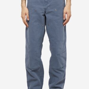 Pantalone DOUBLE KNEE in cotone blu