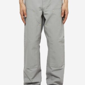 Pantalone DOUBLE KNEE in cotone grigio