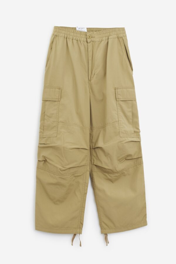 Pantalone W JET CARGO in cotone ocra