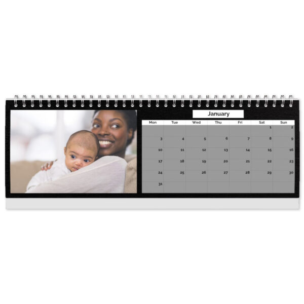 Personalised Desk Calendar | Add Photos and Important Dates | Easy To Create | Choose Your Start Date | ASDA photo