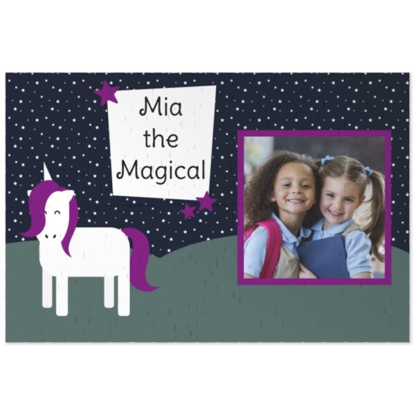 Personalised Jigsaw | Unicorn | 266 Pieces | Photo Jigsaw | Make Your Own Jigsaw | Easy To Create | Photo Gift | ASDA photo