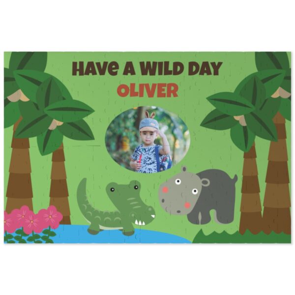 Personalised Jigsaw | Wild Safari | 266 Pieces | Photo Jigsaw | Make Your Own Jigsaw | Easy To Create | Photo Gift | ASDA photo