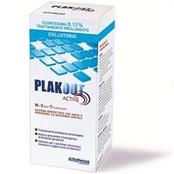 Plakout active colluttorio 200ml clorex 012