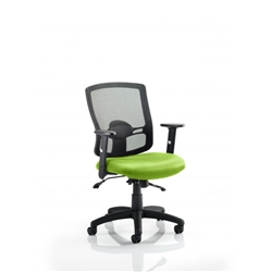 Portland II Task Operator Chair With Swizzle Colour Seat Wi