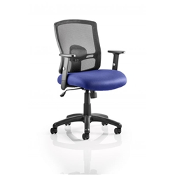 Portland Task Operator Chair Serene Colour Seat With Arms R