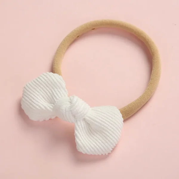 Pretty Bowknot Solid Hairband for Girls