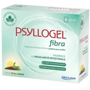 Psyllogel fibra te limone 20 bustine nathura spa a socio unico