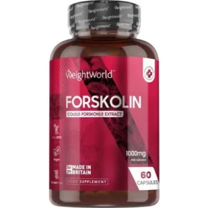 Pure Forskolin 1000 mg 60 Capsules Natural Dietary Supplement