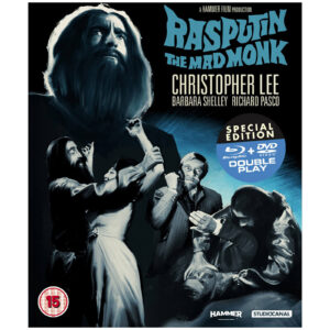 Rasputin The Mad Monk Double Play Blu Ray and DVD