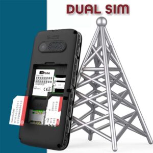 Returned Resale TTfone TT150 Dual SIM Red with Mains Charger +ú499 EE Pay as you Go