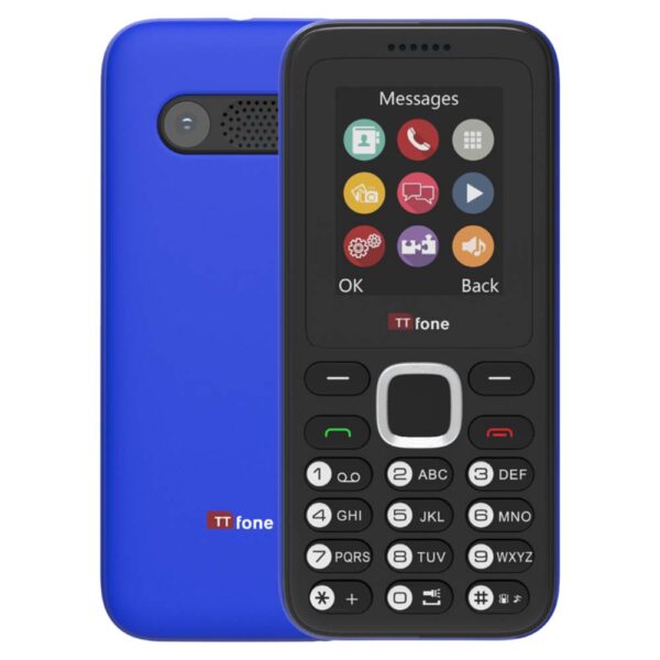 Returned Resale TTfone TT150 Dual SIM Red with Mains Charger +ú499 No Sim Card