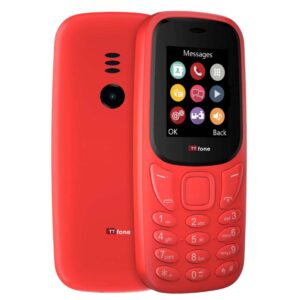 Returned Resale TTfone TT170 Dual SIM Black with USB Cable Giffgaff SIM Network