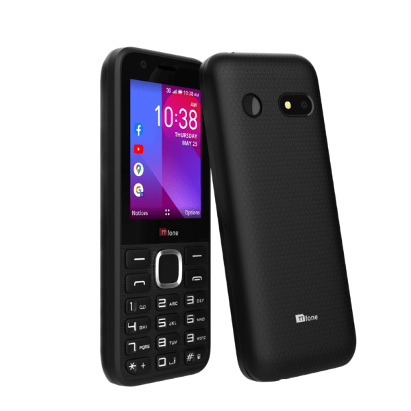 Returned Resale TTfone TT240 with USB Cable EE SIM Card