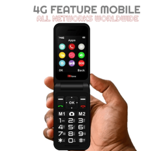 Returned Resale TTfone TT760 Black with USB Cable EE SIM