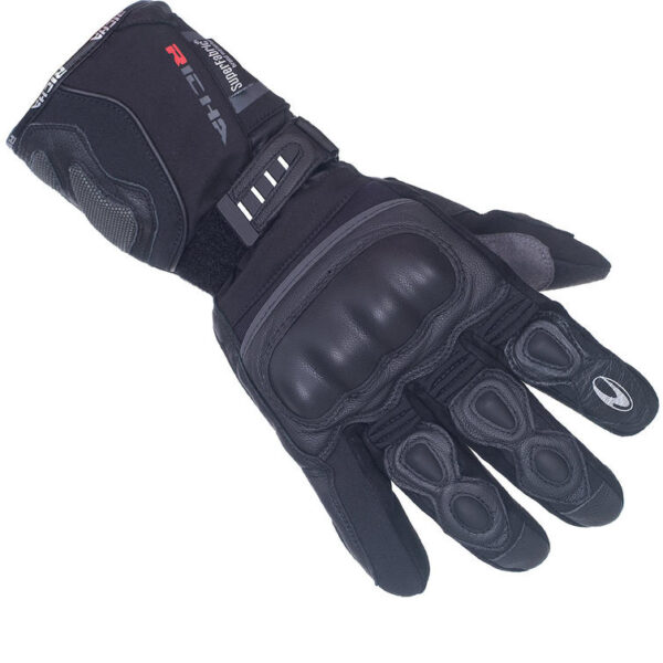 Richa Arctic Ladies Motorcycle Gloves Black 7cm | XS Black