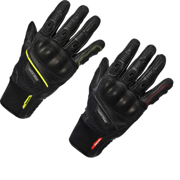 Richa Blast Ladies Leather Motorcycle Gloves Black 10cm | L Black