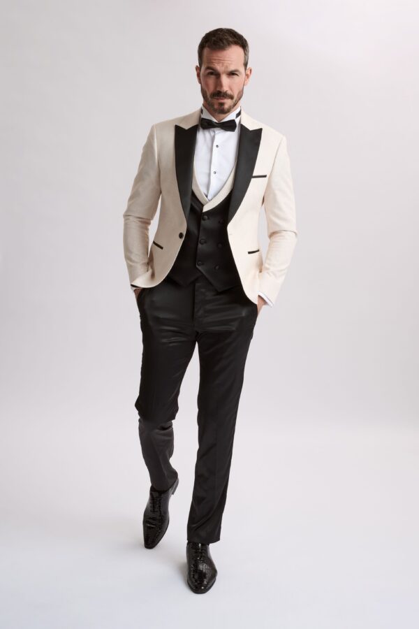 Santoro Milans Sparkle Three Piece Cream Tux