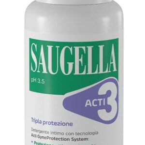 Saugella acti3 detergente intimo 250 ml mylan spa