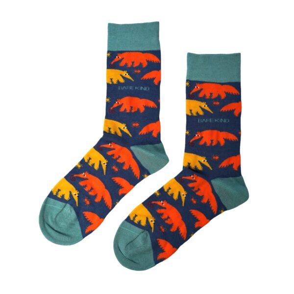 Save the Anteater Bamboo Socks | UK Adult 4 7