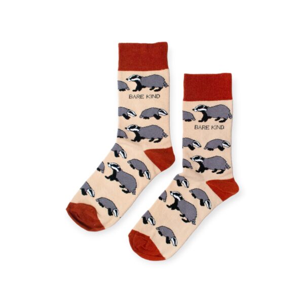 Save the Badgers Bamboo Socks | UK Adult 7 11