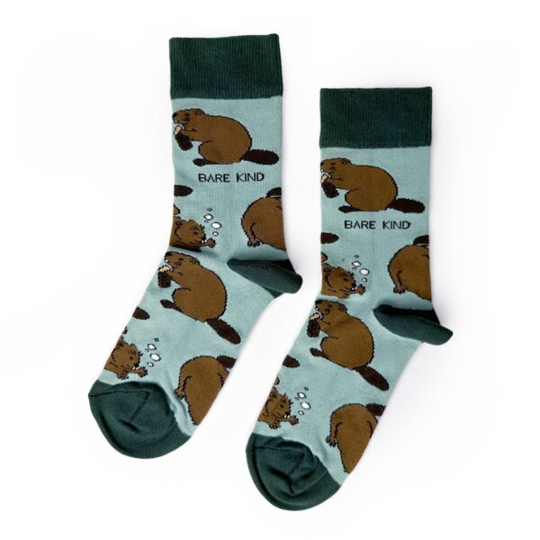 Save the Beavers Bamboo Socks | UK Adult 4 7