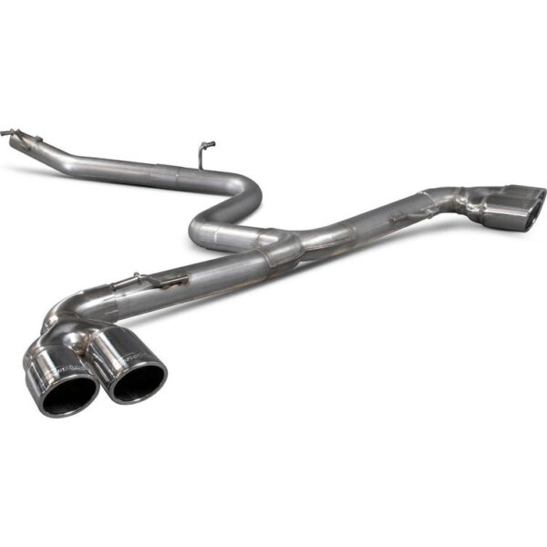 Scorpion Car Exhaust Cat Back System Audi TT MK2 20 TDI Quattro Not Cabriolet 2009 2014