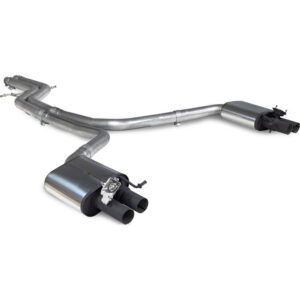 Scorpion Car Exhaust Cat Back System Non Resonated Audi RS6 C7 40 TFSI Biturbo Quattro 2013 2018