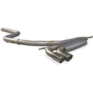 Scorpion Car Exhaust Cat Back System Non Resonated Daytona Volkswagen Golf GT MK6 20 TDI 2009 2013