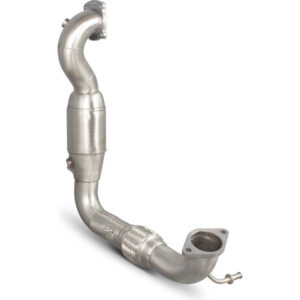 Scorpion Car Exhaust Downpipe with High Flow Sports Catalyst Ford Fiesta Ecoboost 10T 100 125 140 PS 2013 2017