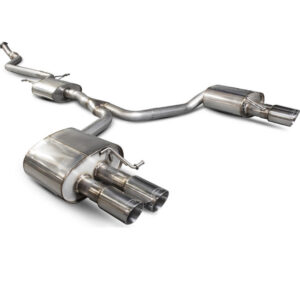 Scorpion Exhaust Cat Back Res Quad Daytona Audi A5 B8 20 TFSi 12+