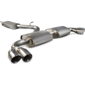 Scorpion Exhaust Cat Back Res Quad Daytona Audi TT MK2 32 V6 2006 2014