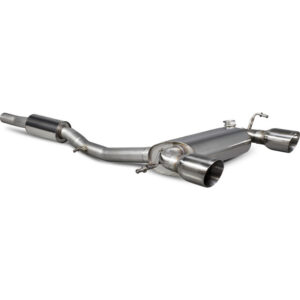 Scorpion Exhaust Cat Back Res Twin Daytona Audi TT MK1 Quattro 32 V6 98 06