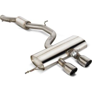 Scorpion Exhaust Cat Back Resonated Twin Daytona Volkswagen Golf MK6 R 20 TSI 2009 2013