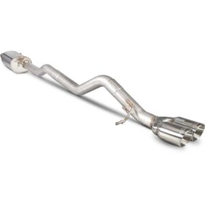 Scorpion Exhaust CatDPF Back Resonated Twin Daytona Volkswagen Transporter T5 Caravelle 2003 2015