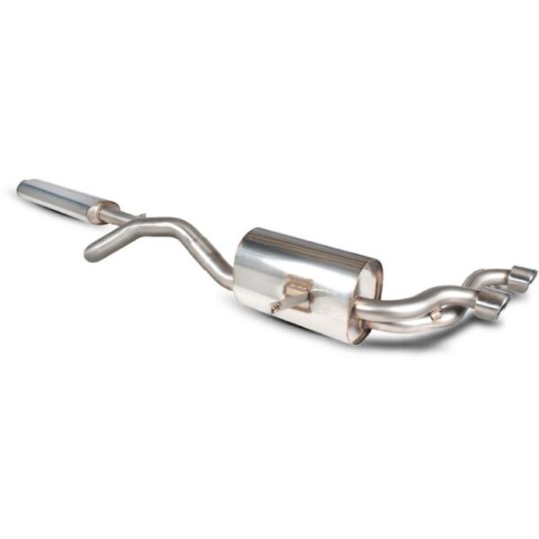 Scorpion Exhaust Half System Res Twin Monaco Renault Megane RS225 2004 2009