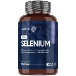 Selenium 200μg 365 Tablets High Strength Selenium Supplement