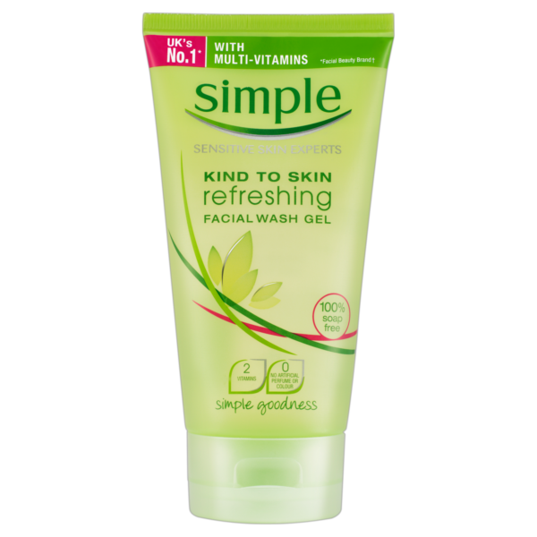 Simple Refresh Face Wash Gel