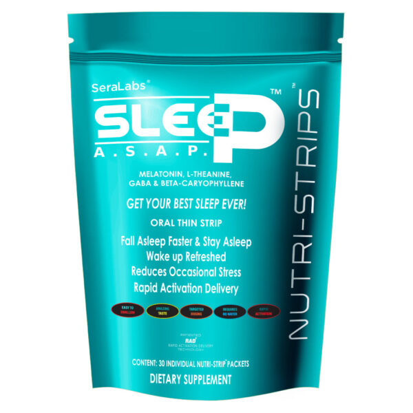 Sleep ASAP Melatonin Supplement Strips