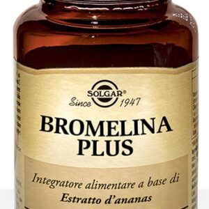 Solgar bromelina plus 60 capsule solgar itspa