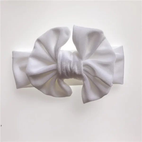 Solid Color Bowknot Headbands for Girls