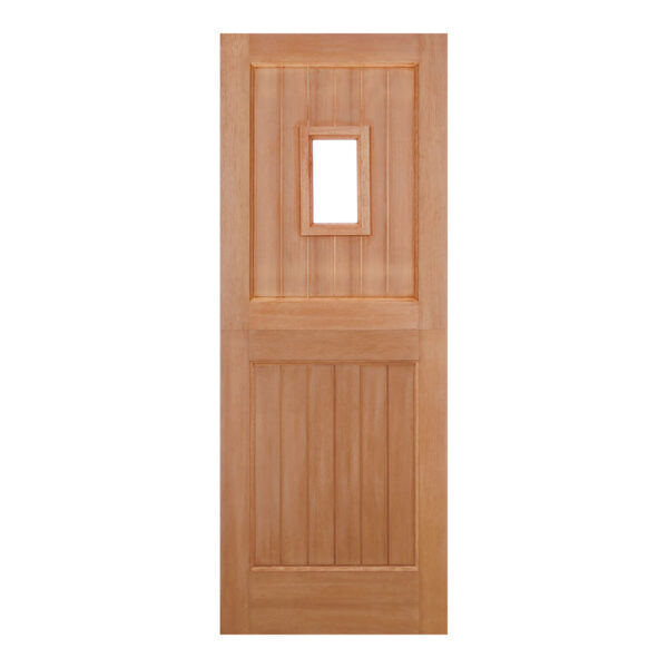 Stable 1L Straight Top Hardwood MT External Door