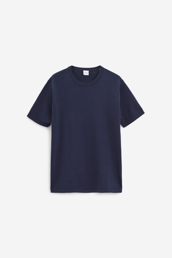 T Shirt in cotone blu