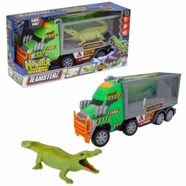 Teamsterz Monster Moverz Crocodile Rescue Transporter