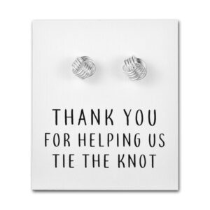 Thank You for Helping us Tie The Knot Cufflinks