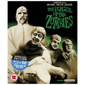 The Plague of the Zombies Double Play Blu Ray and DVD