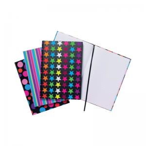 Tiger Assorted Fashion Notebook A4 5 Pack 301650 TGR01650