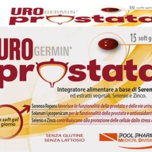 Urogermin prostata 15 capsule soft gel pool pharma srl