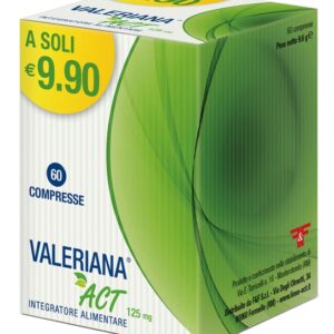 Valeriana act 125 mg 60 compresse ff srl