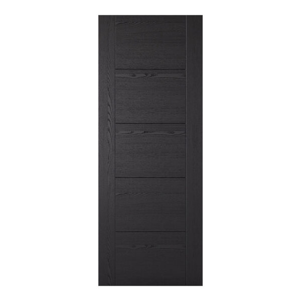 Vancouver 5P Pre finished Black Ash Laminated Internal Door