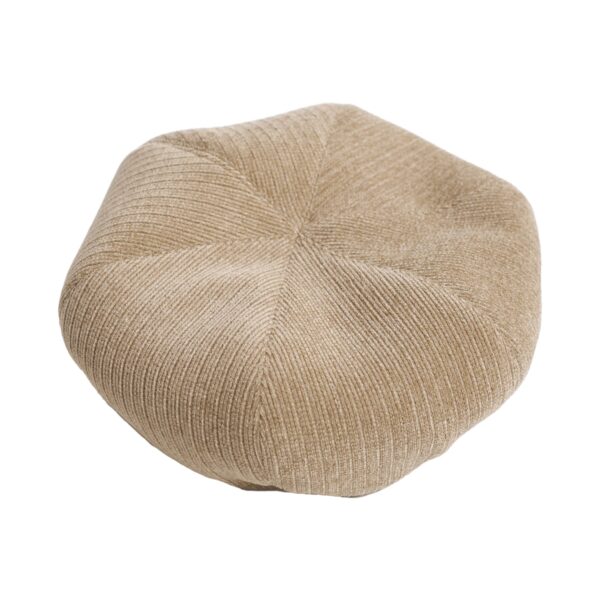 Velvet Cloud Beret Hat Ecru